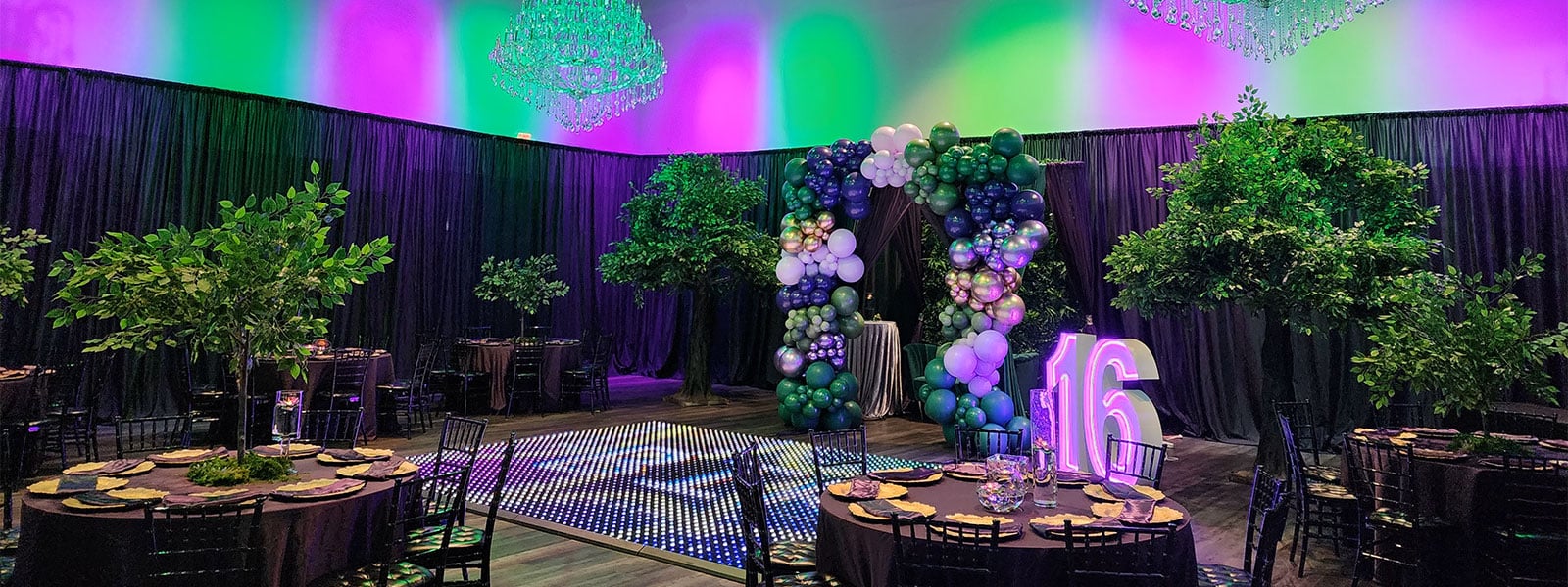 Event Venue and Wedding Hall With Party Rentals