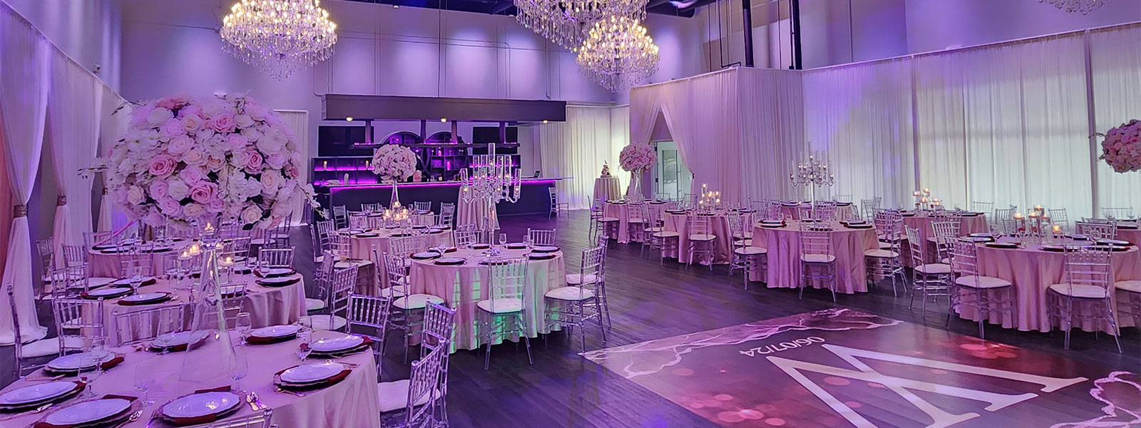 Event Venue and Wedding Hall With Party Rentals