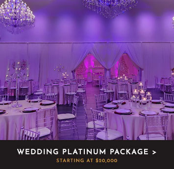 The Bank Wedding Hall Platinum Package