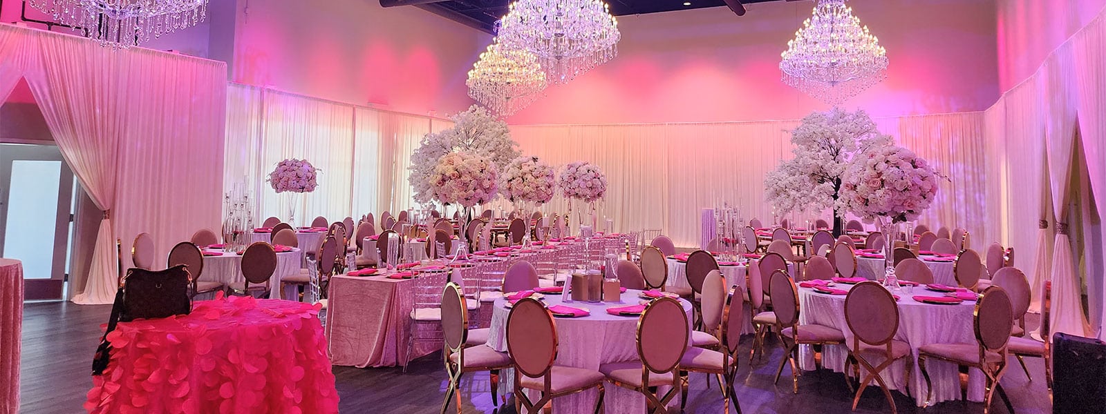 Event Venue and Wedding Hall With Party Rentals