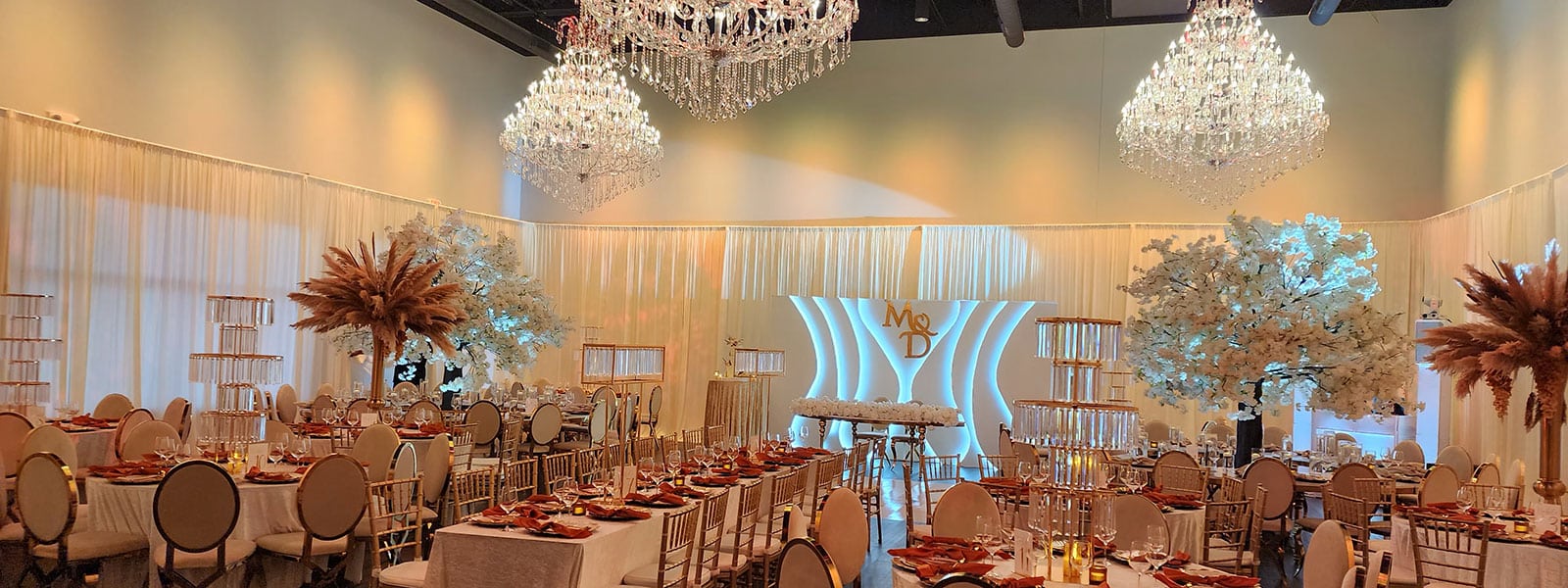 Event Venue and Wedding Hall With Party Rentals