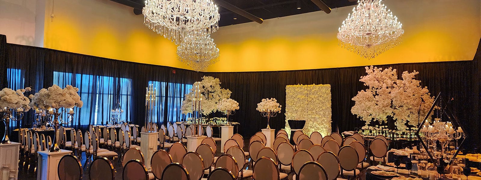 Event Venue and Wedding Hall With Party Rentals