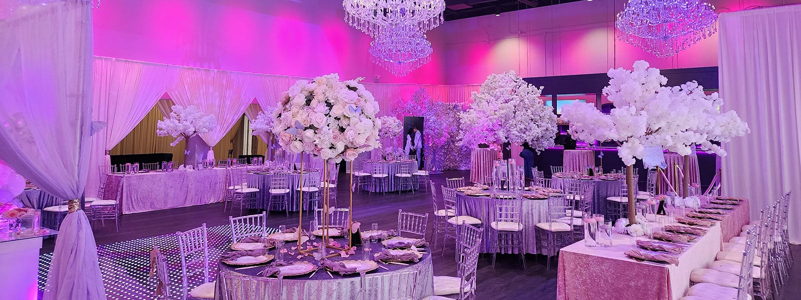 Event Venue and Wedding Hall With Party Rentals