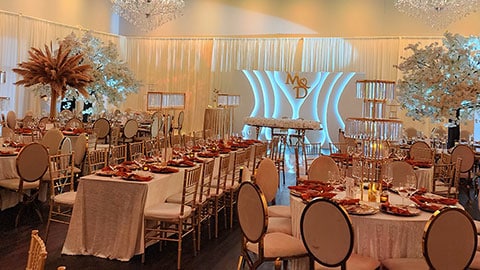 Event Venue and Wedding Hall With Party Rentals